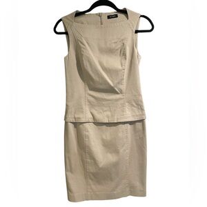 Max & Co. Khaki Sleeveless Mini Dress | Women 4